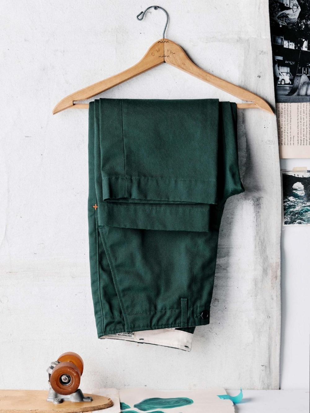 imogene + willie oceanside relaxed pant in spruce - size 32x32 - Picture 13 of 13